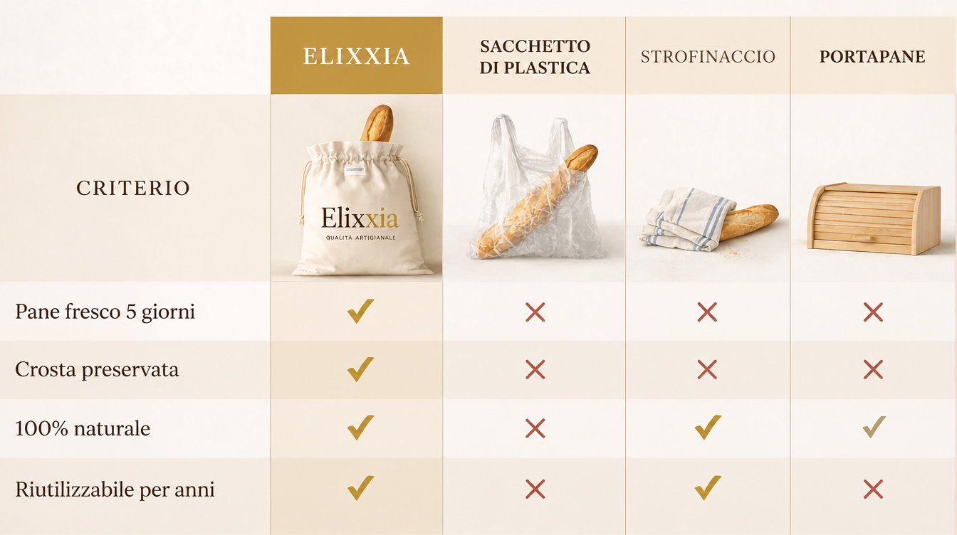 Sac Elixxia (30 x 40 cm) — Votre pain frais après 5 jours