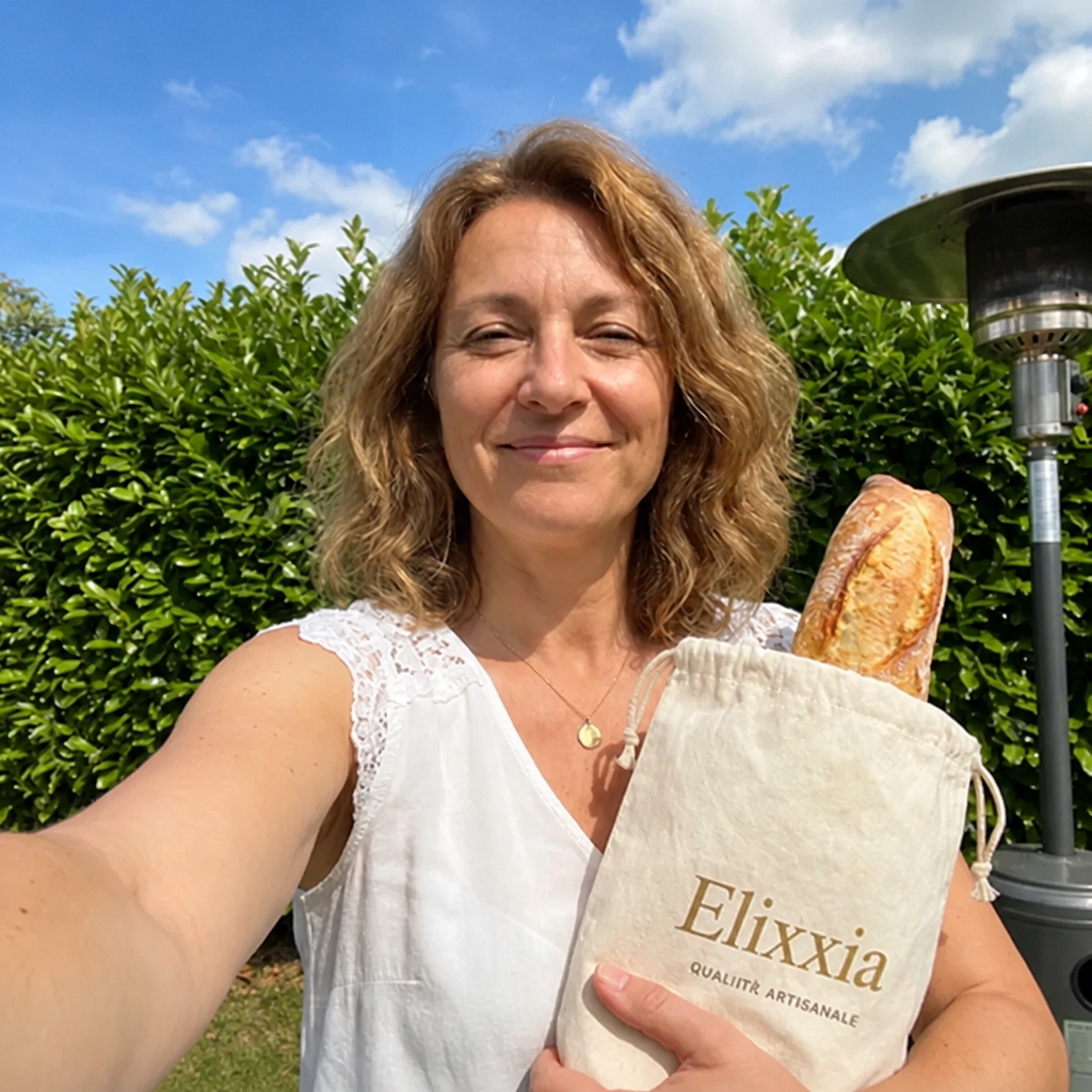 Sac Elixxia (30 x 40 cm) — Votre pain frais après 5 jours